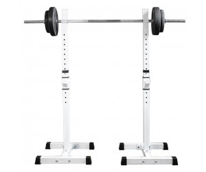 Adjustable Standing Barbell Squat Rack Spotter | Economy Range / GYMDESX