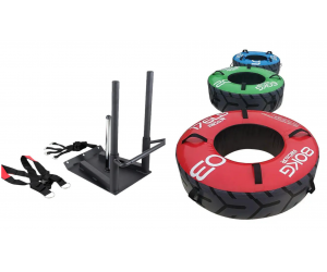 Pack : Set of 3 Push Wheel + Push Sled / GYMDESX