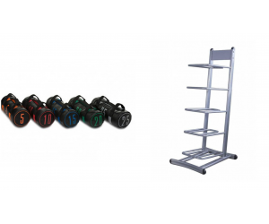 Complete Pack 5-20kg: Power Bags 50kg + Storage Rack / GYMDESCUENTO