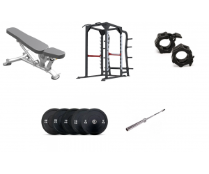 Professional Pack: Weightlifting Area with Cage    / GYMDESCUENTO + IMPULSE