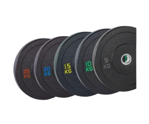 Olympic Plate Rubber Bumper Plates (Hi Temp) 50mm    / GYMDESX