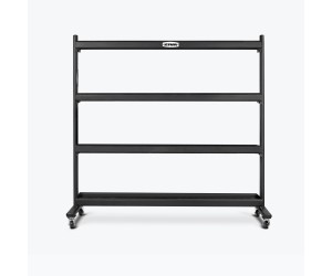 Rack-Storage Support-Universal Gym Accessory Shelf (with wheels) | Professional Pro / ZIVA