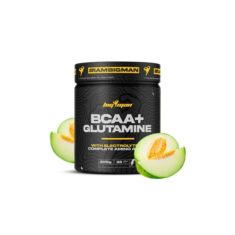 BIGMAN BCAA+Glutamine/Electrolytes 300 g. It is not intended for human  consumption