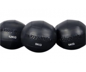 Wall Balls Doble Costura Negro Kilogramos / GymDescuento