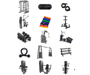 Gym Pack: Essential Premium Professional Gym 200 m² / DHZ + IMPULSE