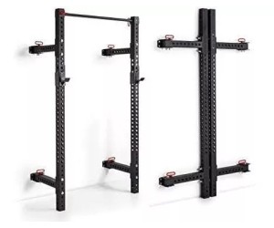 Half Rack-Power Wall Mounted Folding Power Rack | Professional / GYMDESX